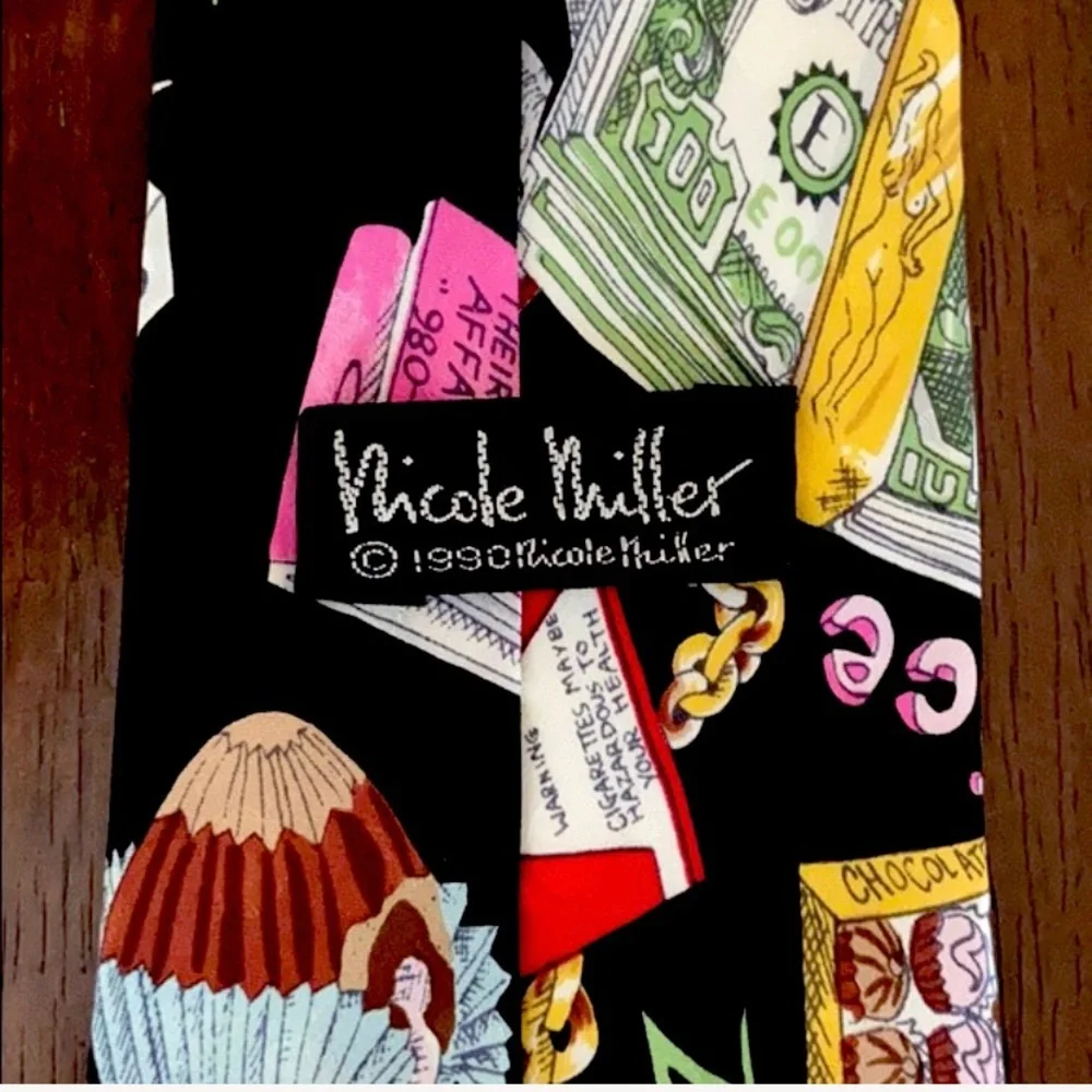 Nicole Miller Silk Tie